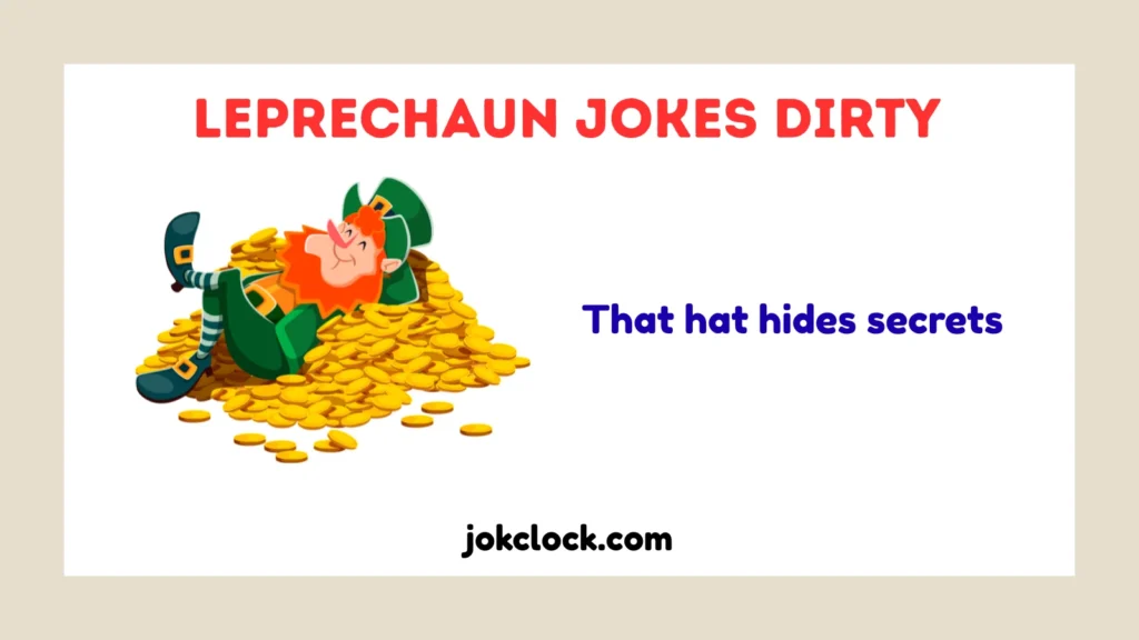 leprechaun jokes dirty