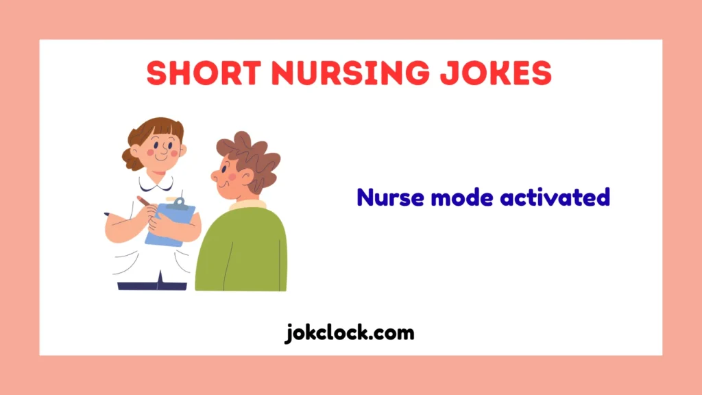 Short Nursing Jokes