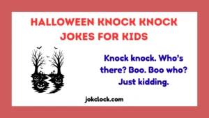 Halloween Knock Knock Jokes for Kids
