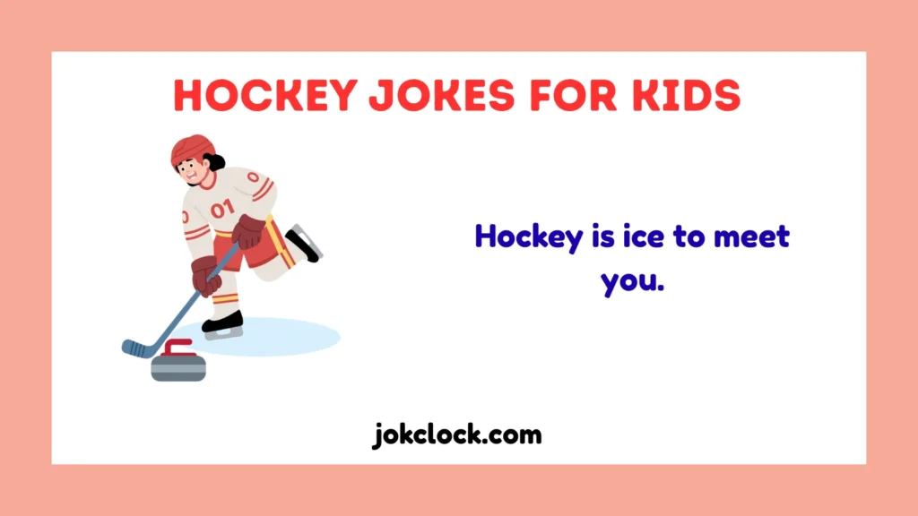 Hockey Jokes for Kids
