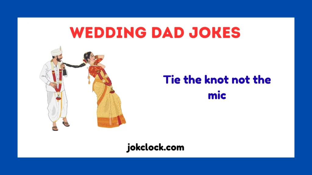 Wedding Dad Jokes