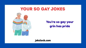 your so gay jokes