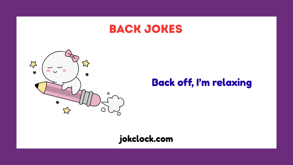 back jokes