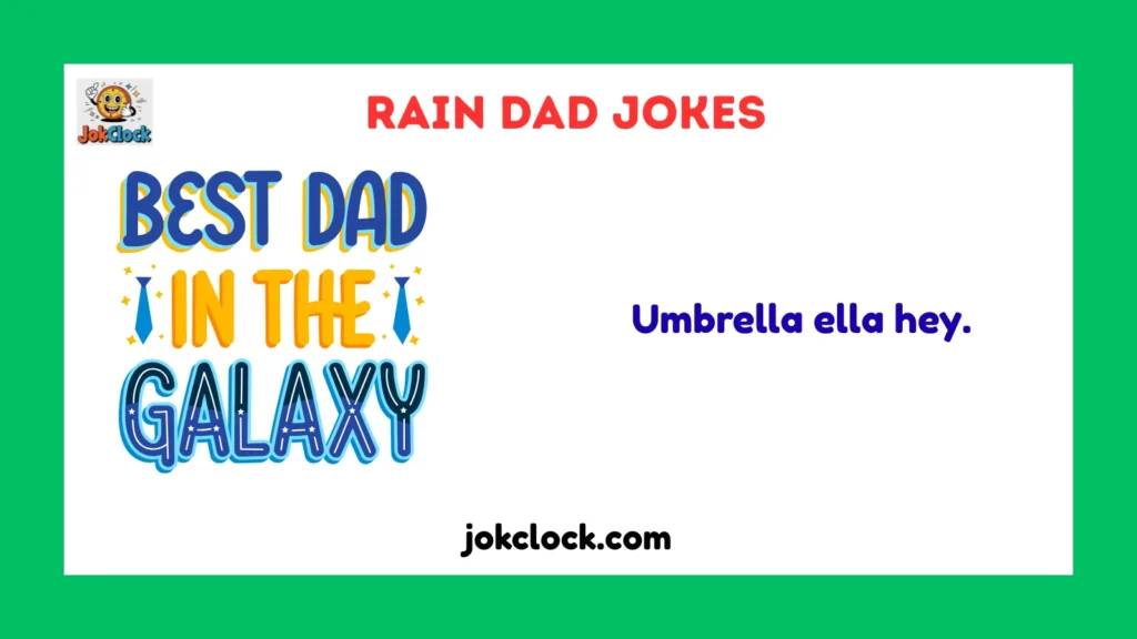 rain dad jokes